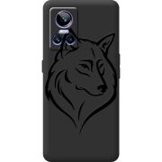 Чорний чохол BoxFace Realme GT Neo 3 Wolf