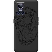 Чорний чохол BoxFace Realme GT Neo 3 Lion