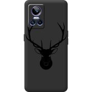 Чорний чохол BoxFace Realme GT Neo 3 Deer