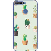 Чехол Uprint Huawei Y6 Prime 2018 / Honor 7A Pro L-green Cacti