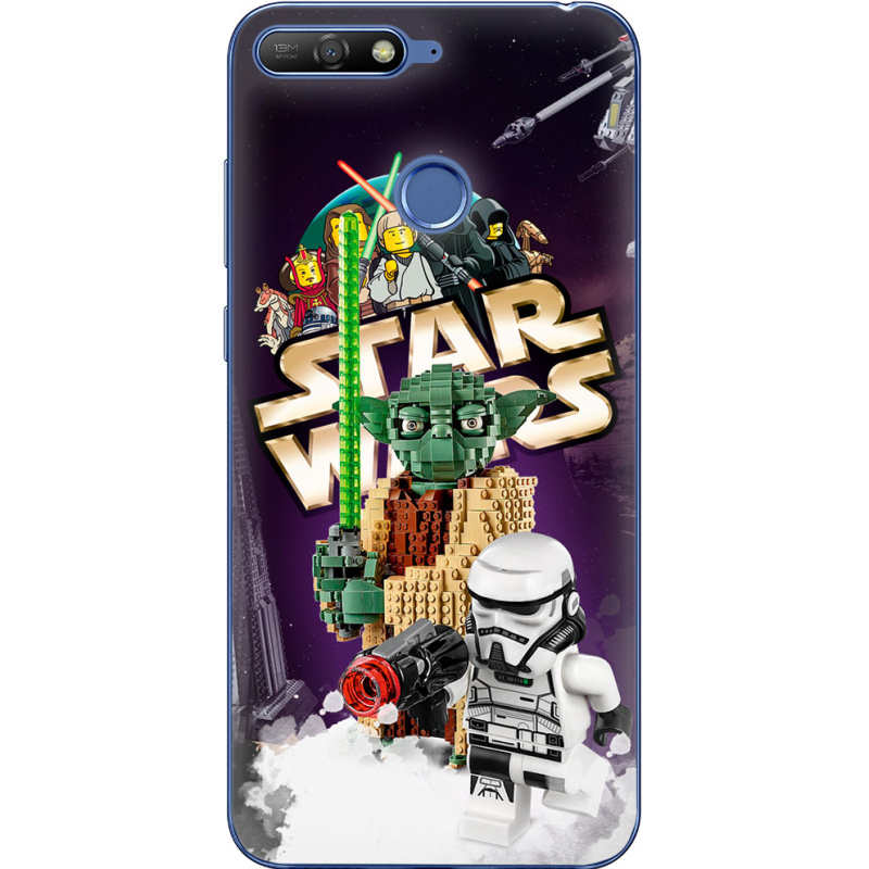 Чехол Uprint Huawei Y6 Prime 2018 / Honor 7A Pro Lego StarWars