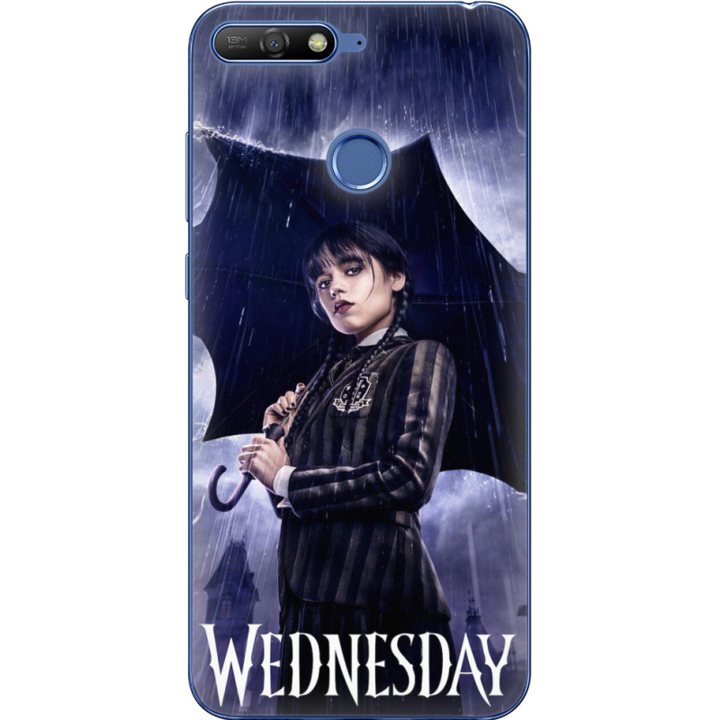 Чехол Uprint Huawei Y6 Prime 2018 / Honor 7A Pro Wednesday Addams