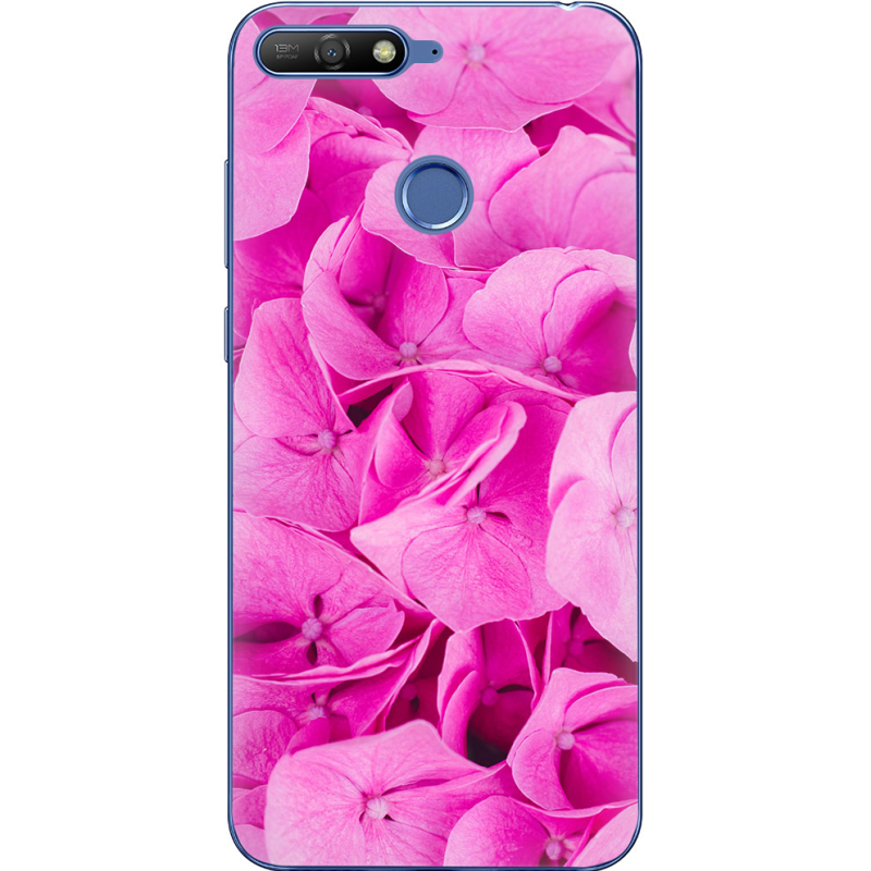 Чехол Uprint Huawei Y6 Prime 2018 / Honor 7A Pro Pink Flowers