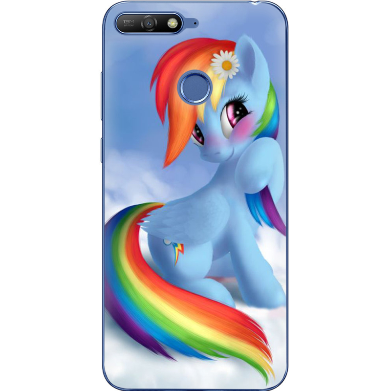 Чехол Uprint Huawei Y6 Prime 2018 / Honor 7A Pro My Little Pony Rainbow Dash