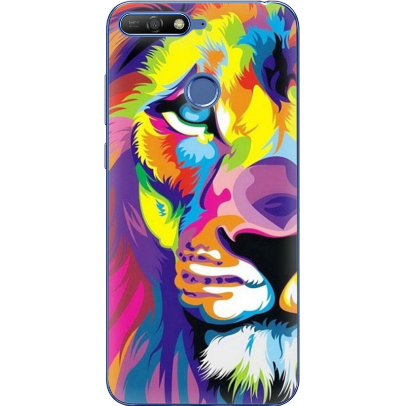 Чехол Uprint Huawei Y6 Prime 2018 / Honor 7A Pro Frilly Lion