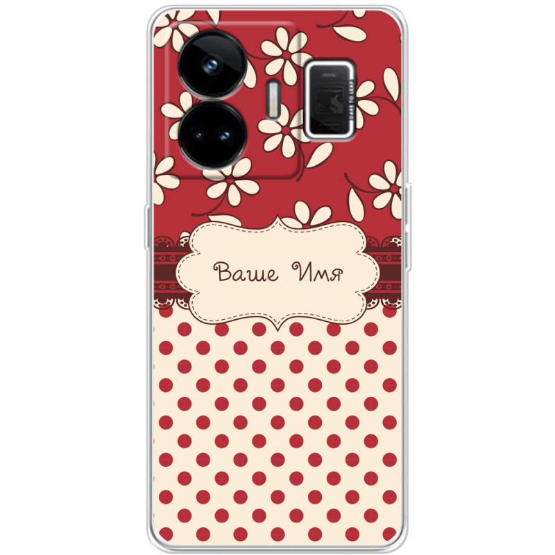 Чохол BoxFace Realme GT3 Именной Polka Dots