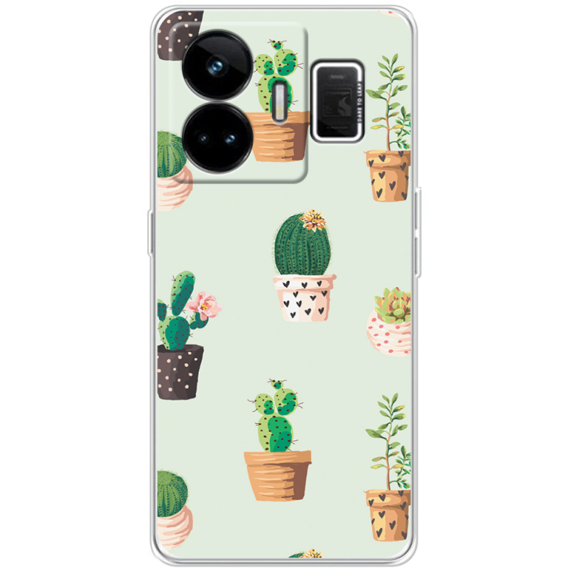 Чохол BoxFace Realme GT3 L-green Cacti