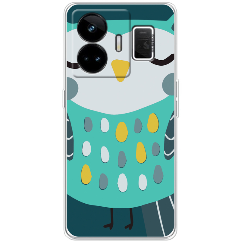 Чохол BoxFace Realme GT3 Green Owl