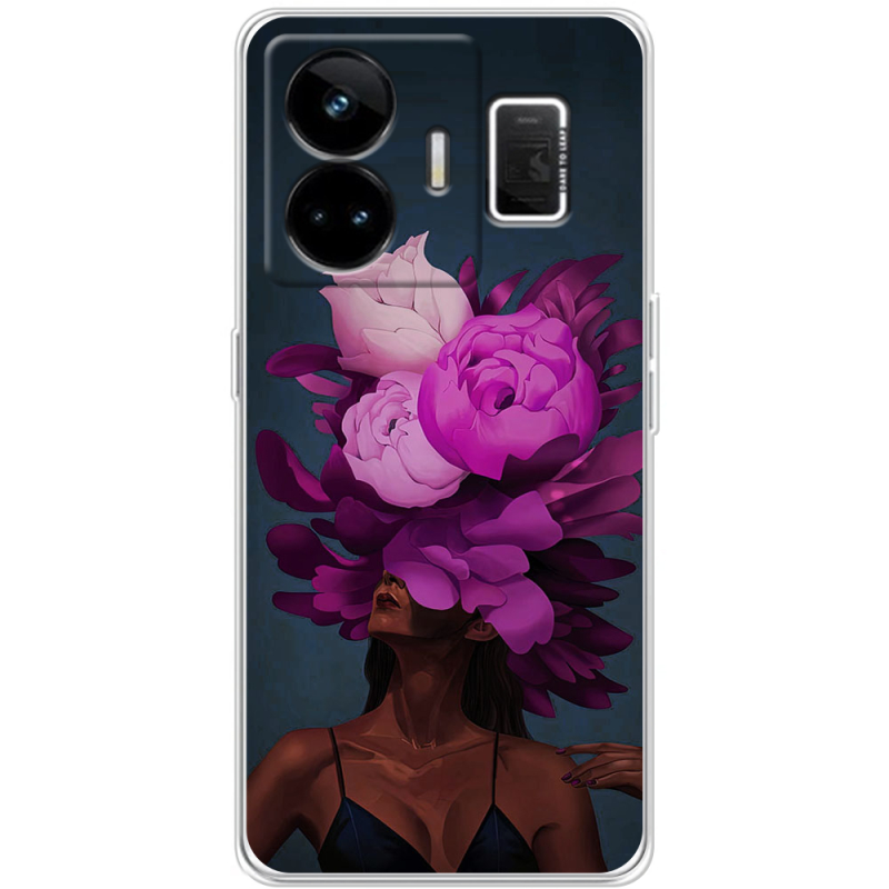 Чохол BoxFace Realme GT3 Exquisite Purple Flowers