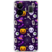 Чохол BoxFace Realme GT3 Halloween Purple Mood