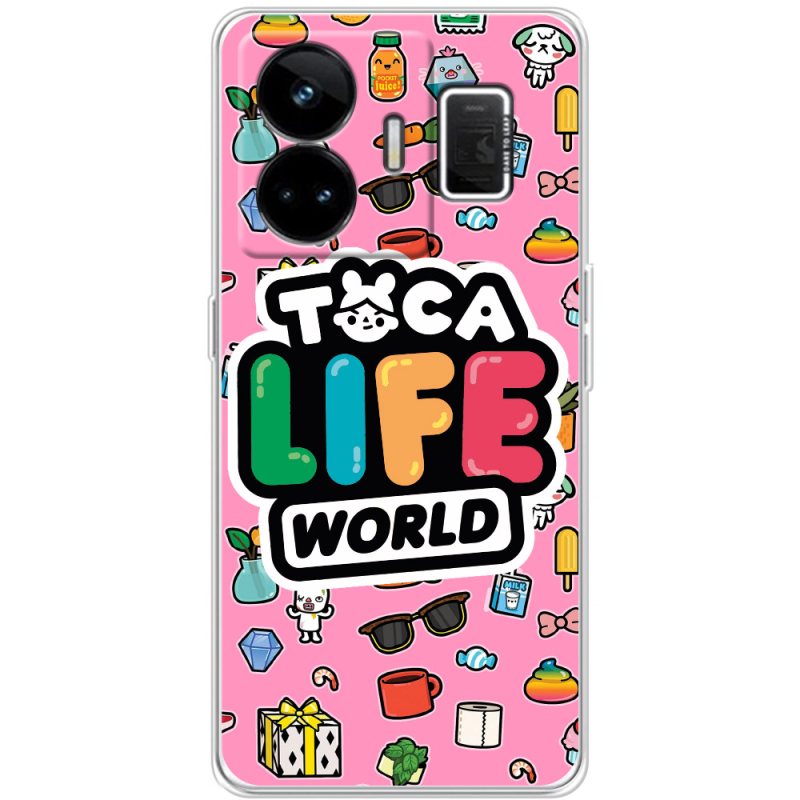 Чохол BoxFace Realme GT3 Toca Boca Life World