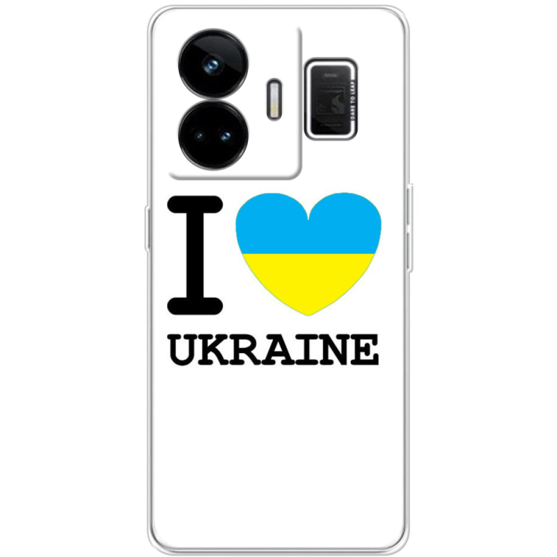 Чохол BoxFace Realme GT3 I love Ukraine