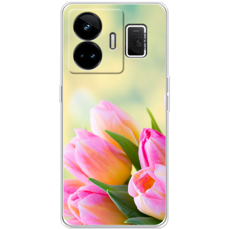 Чохол BoxFace Realme GT3 Bouquet of Tulips