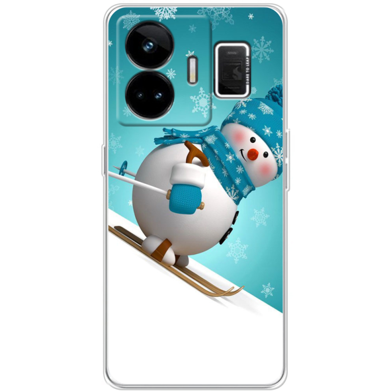 Чохол BoxFace Realme GT3 Skier Snowman