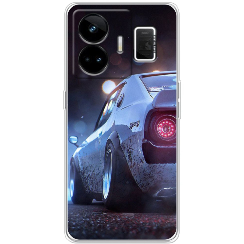 Чохол BoxFace Realme GT3 Silver Car