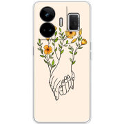 Чохол BoxFace Realme GT3 Flower Hands