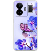 Чохол BoxFace Realme GT3 Orchids and Butterflies