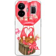 Прозорий чохол BoxFace Realme GT3 Valentine Dwarfs