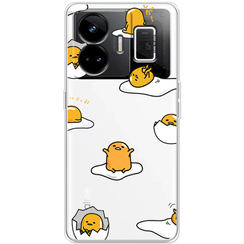 Прозорий чохол BoxFace Realme GT3 Gudetama