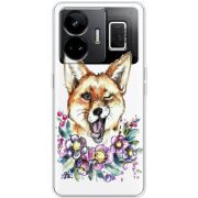 Прозорий чохол BoxFace Realme GT3 Winking Fox