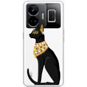 Чохол зі стразами Realme GT3 Egipet Cat