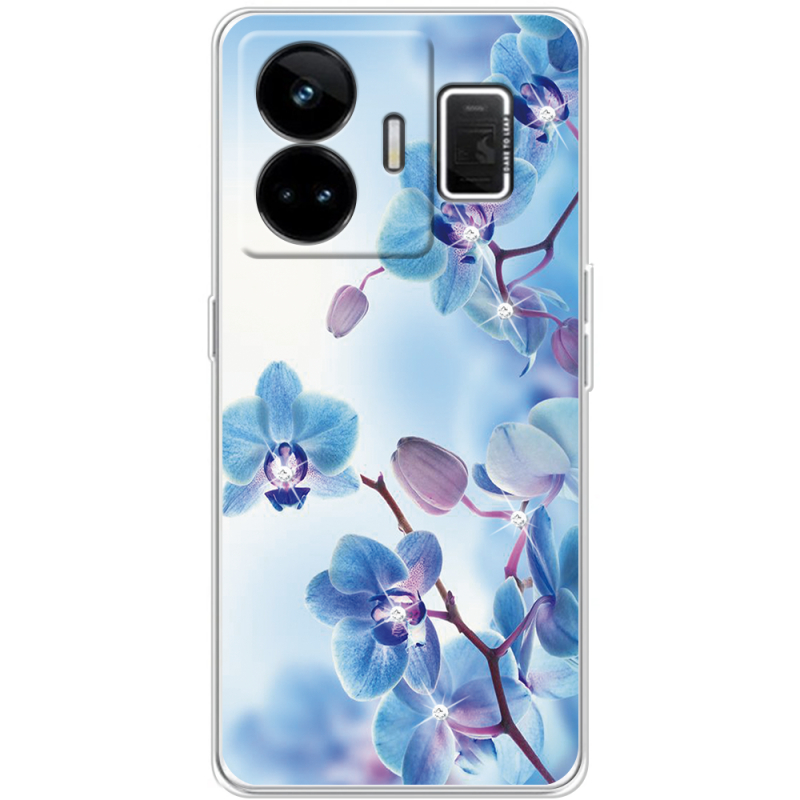 Чохол зі стразами Realme GT3 Orchids