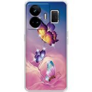 Чохол зі стразами Realme GT3 Butterflies