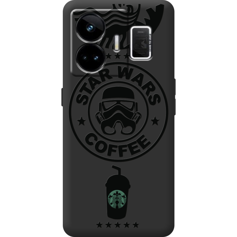 Чорний чохол BoxFace Realme GT3 Dark Coffee