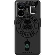 Чорний чохол BoxFace Realme GT3 Dark Coffee