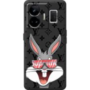 Чорний чохол BoxFace Realme GT3 looney bunny