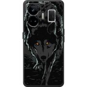 Чорний чохол BoxFace Realme GT3 Wolf