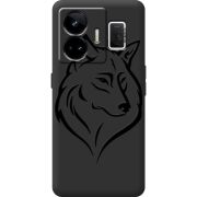 Чорний чохол BoxFace Realme GT3 Wolf