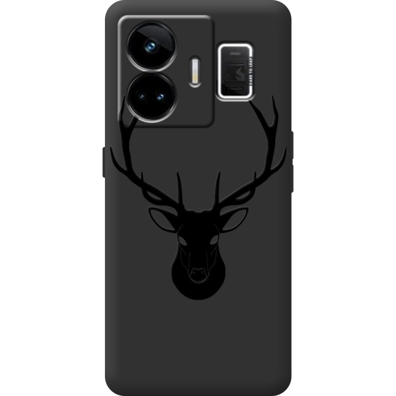 Чорний чохол BoxFace Realme GT3 Deer