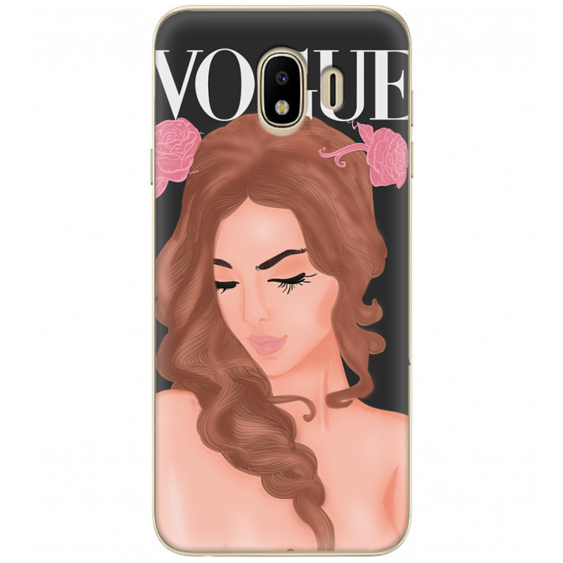 Чехол U-print Samsung J400 Galaxy J4 2018 Fashion Girl