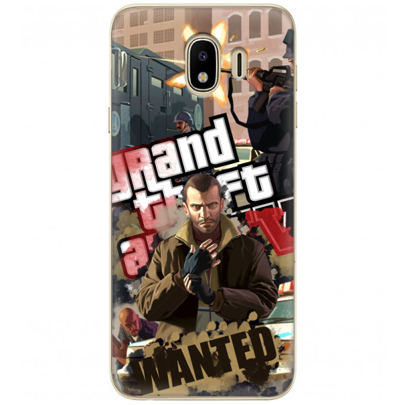 Чехол U-print Samsung J400 Galaxy J4 2018 GTA 4