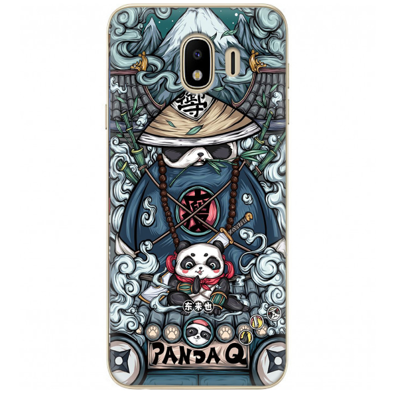 Чехол U-print Samsung J400 Galaxy J4 2018 Panda Q