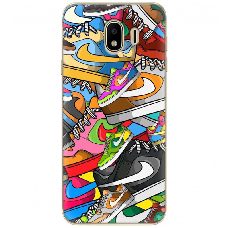 Чехол U-print Samsung J400 Galaxy J4 2018 Sneakers