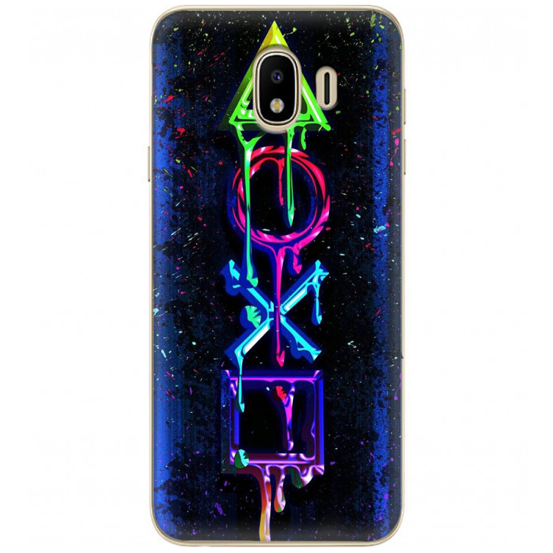 Чехол U-print Samsung J400 Galaxy J4 2018 Graffiti symbols