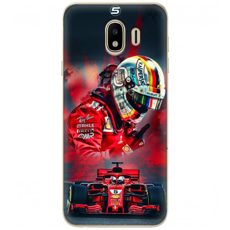 Чехол U-print Samsung J400 Galaxy J4 2018 Racing Car