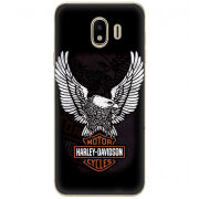 Чехол U-print Samsung J400 Galaxy J4 2018 Harley Davidson and eagle