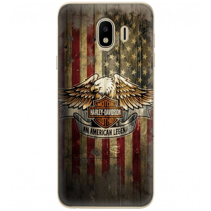 Чехол U-print Samsung J400 Galaxy J4 2018 Harley An American Legend