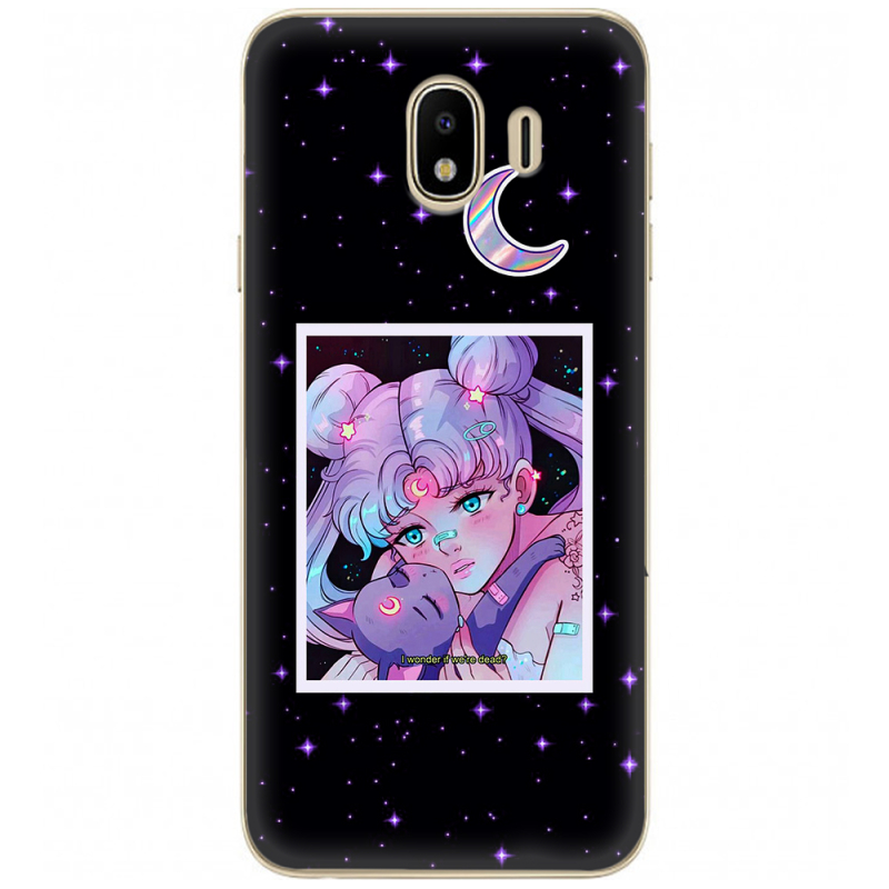Чехол U-print Samsung J400 Galaxy J4 2018 Sailor Moon