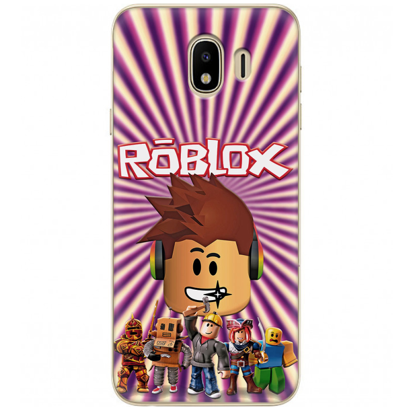 Чехол U-print Samsung J400 Galaxy J4 2018 Follow Me to Roblox