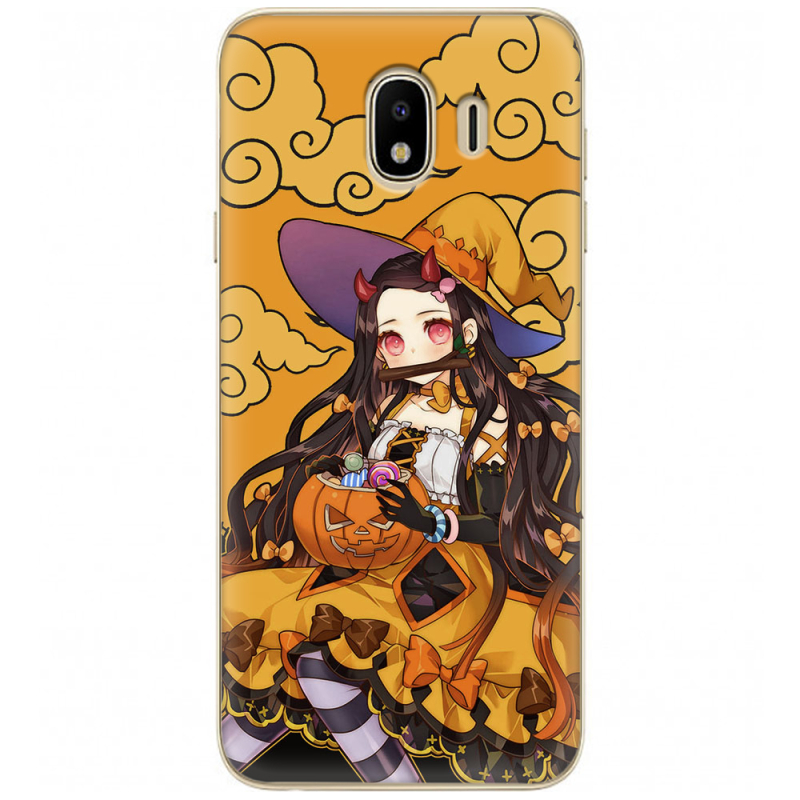 Чехол U-print Samsung J400 Galaxy J4 2018 Kamado Nezuko Halloween