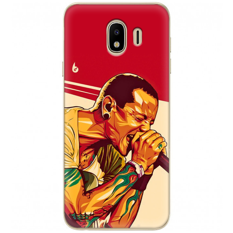 Чехол U-print Samsung J400 Galaxy J4 2018 Chester Bennington