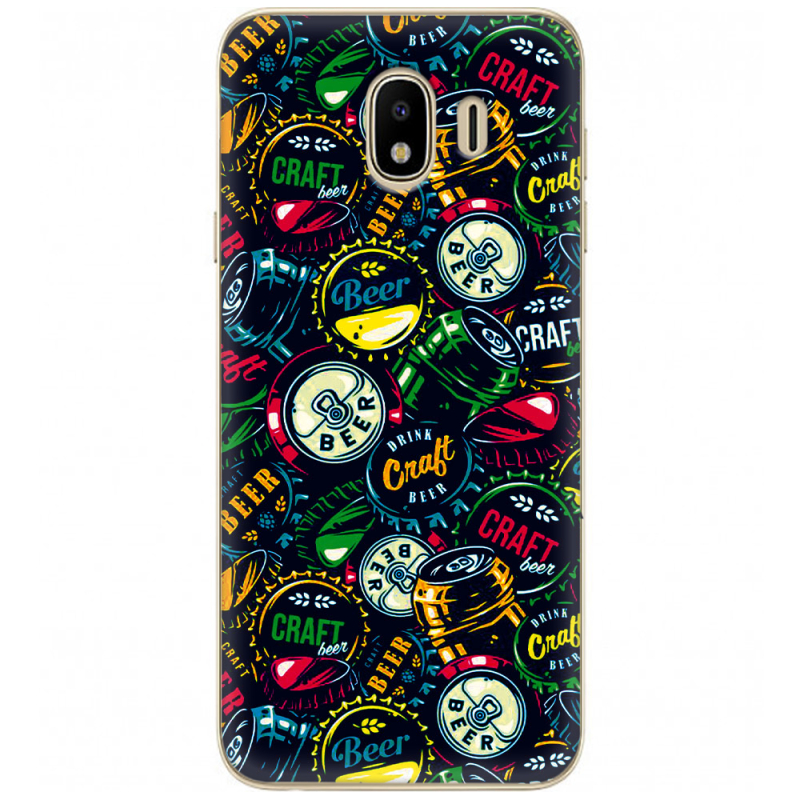 Чехол U-print Samsung J400 Galaxy J4 2018 Bottle Caps