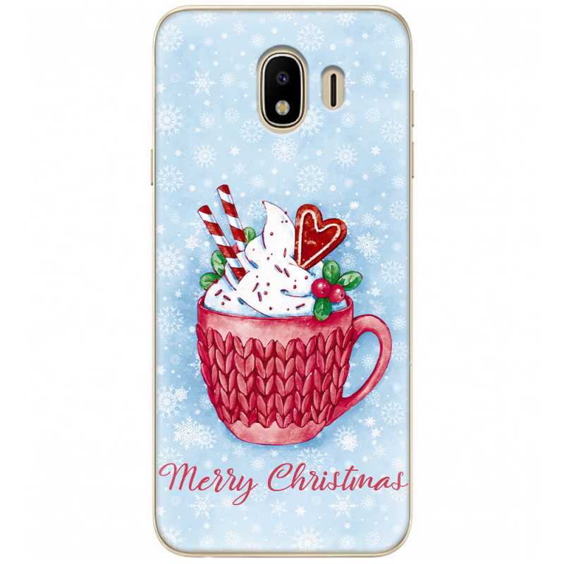 Чехол U-print Samsung J400 Galaxy J4 2018 Spicy Christmas Cocoa