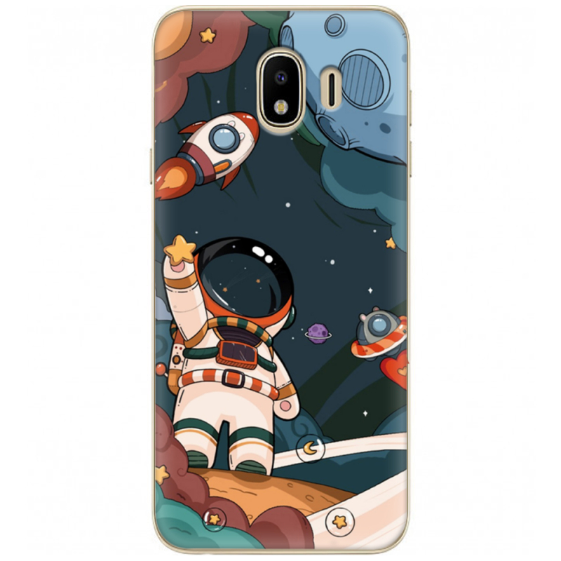 Чехол U-print Samsung J400 Galaxy J4 2018 Space Mission