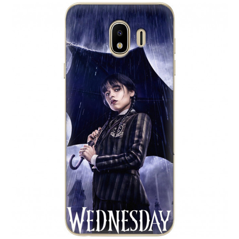 Чехол U-print Samsung J400 Galaxy J4 2018 Wednesday Addams