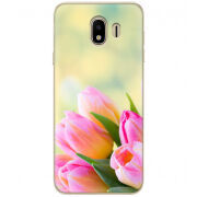 Чехол U-print Samsung J400 Galaxy J4 2018 Bouquet of Tulips